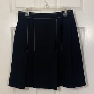Lafayette 148 Black Women's Wool Skirt size 8